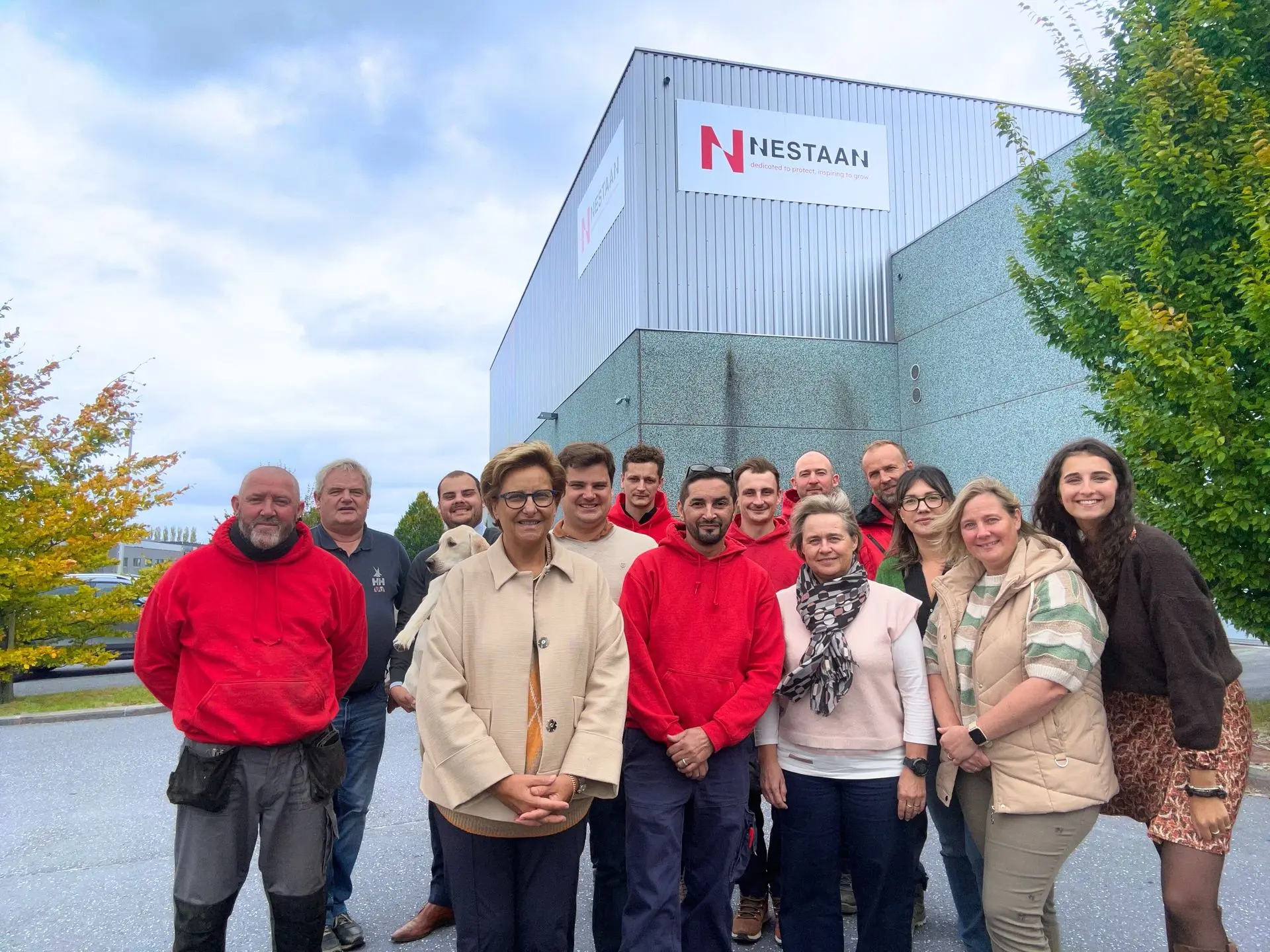 L'équipe Nestaan Belgique