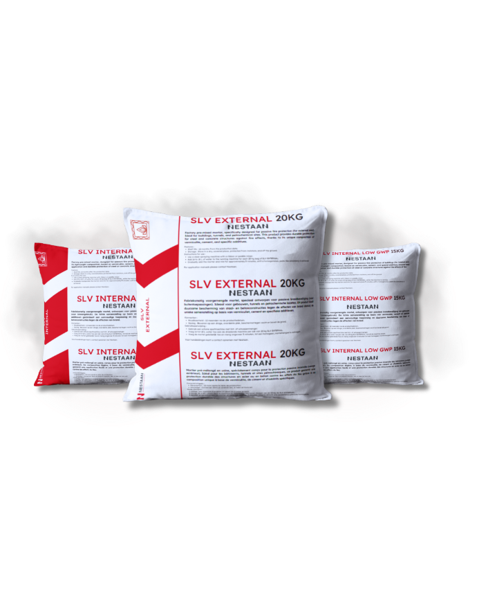 Gamme mortiers projetés Nestaan