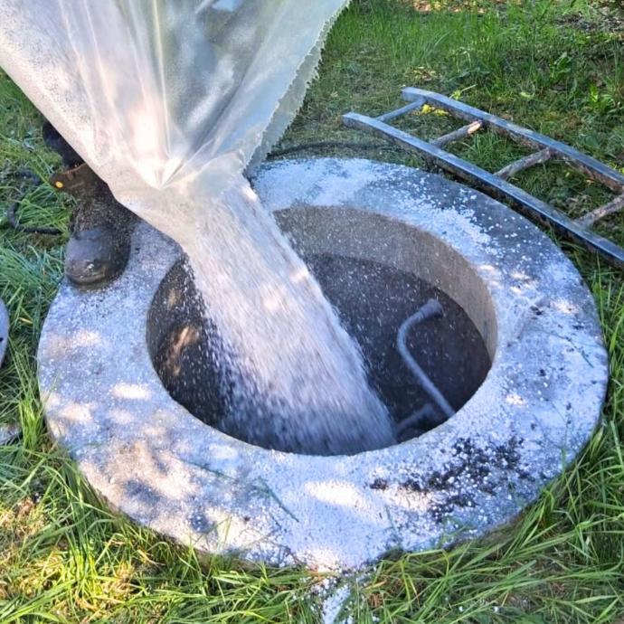 La perlite Nestaan utilisée pour la neutralisation de cuve